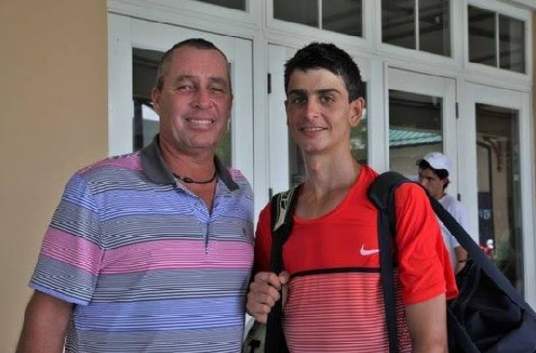Иван Лендъл учи българче на тенис