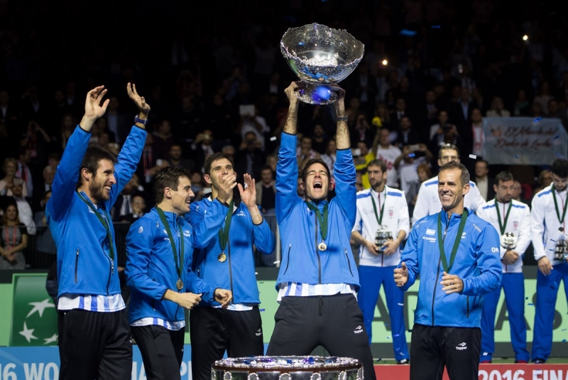 Аржентина празнува геройството на тенисистите си