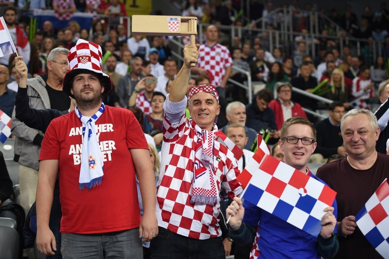 Радост за Хърватия след последната точка (видео)