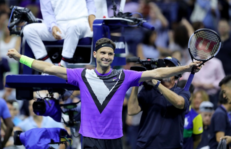 АТП нареди победата на Григор Димитров над Федерер сред най-големите изненади за сезона