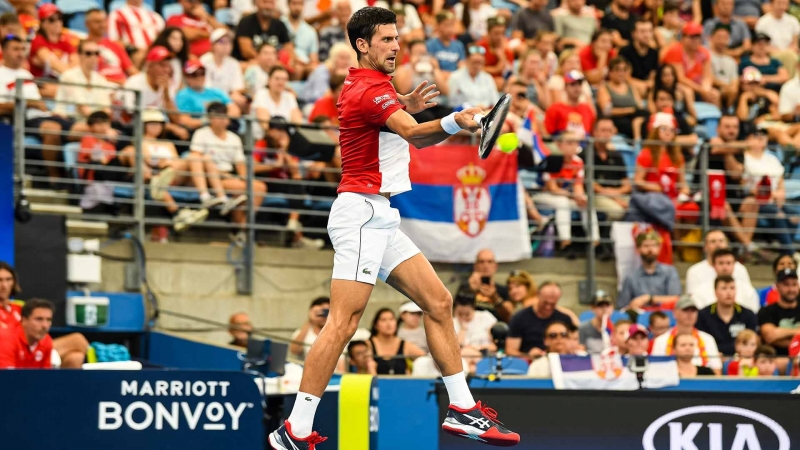 Джокович изпрати Сърбия на полуфинал