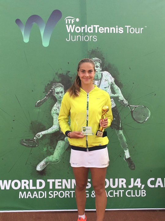 Константинова триумфира с титлата на турнир от ITF в Кайро