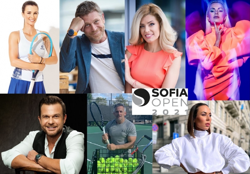 Звезден отбор посланици на Sofia Open 2021