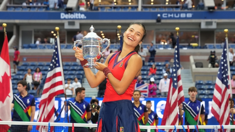 18-годишна британка спечели US Open (снимки)