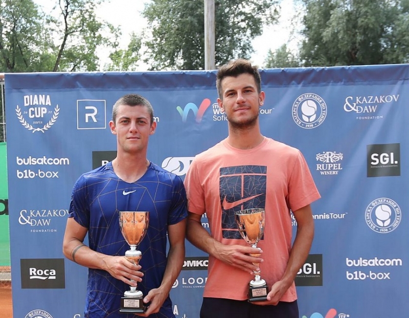 Алекс Лазаров триумфира с титлата на ITF турнира в София 