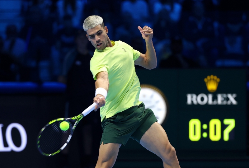 Карлос Алкарас откри Финалите на АТР с победа