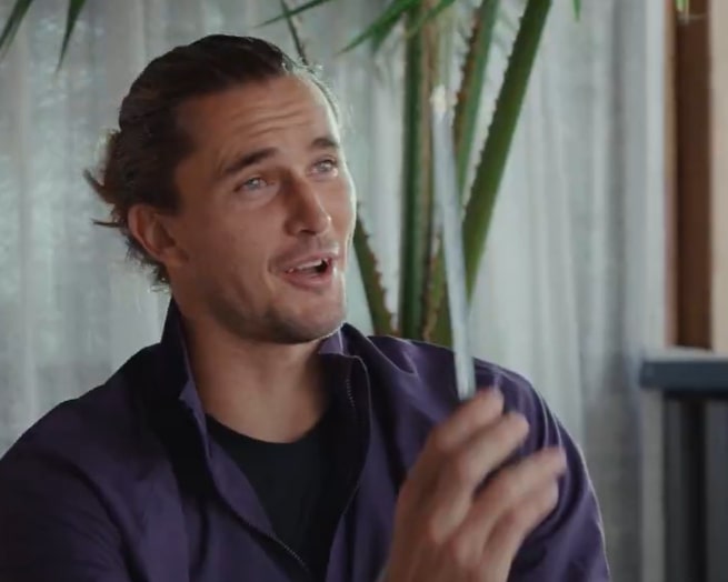 Забавното предизвикателство с ролетка на турнира във Виена (видео)