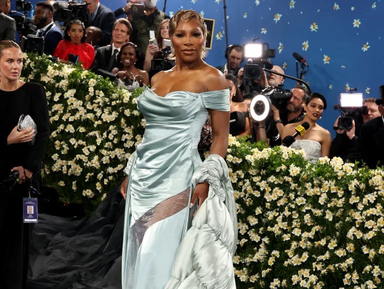Серина и Винъс на червения килим за тазгодишната Met Gala