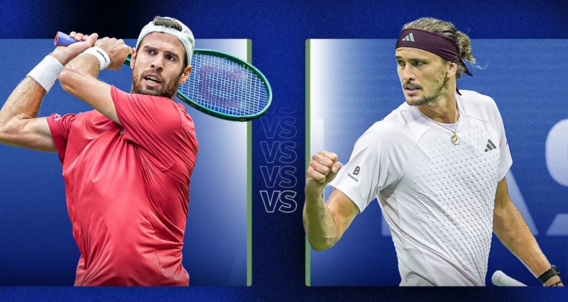 Зверев и Хачанов ще определят първия финалист на US Open