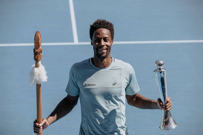 Монфис изигра последния си мач на ASB Classic в Оукланд