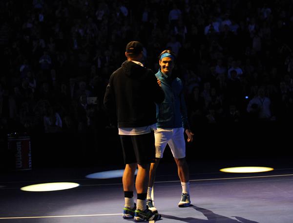 ВИДЕО: Най-интересното от шоуто Федерер - Родик в Ню Йорк