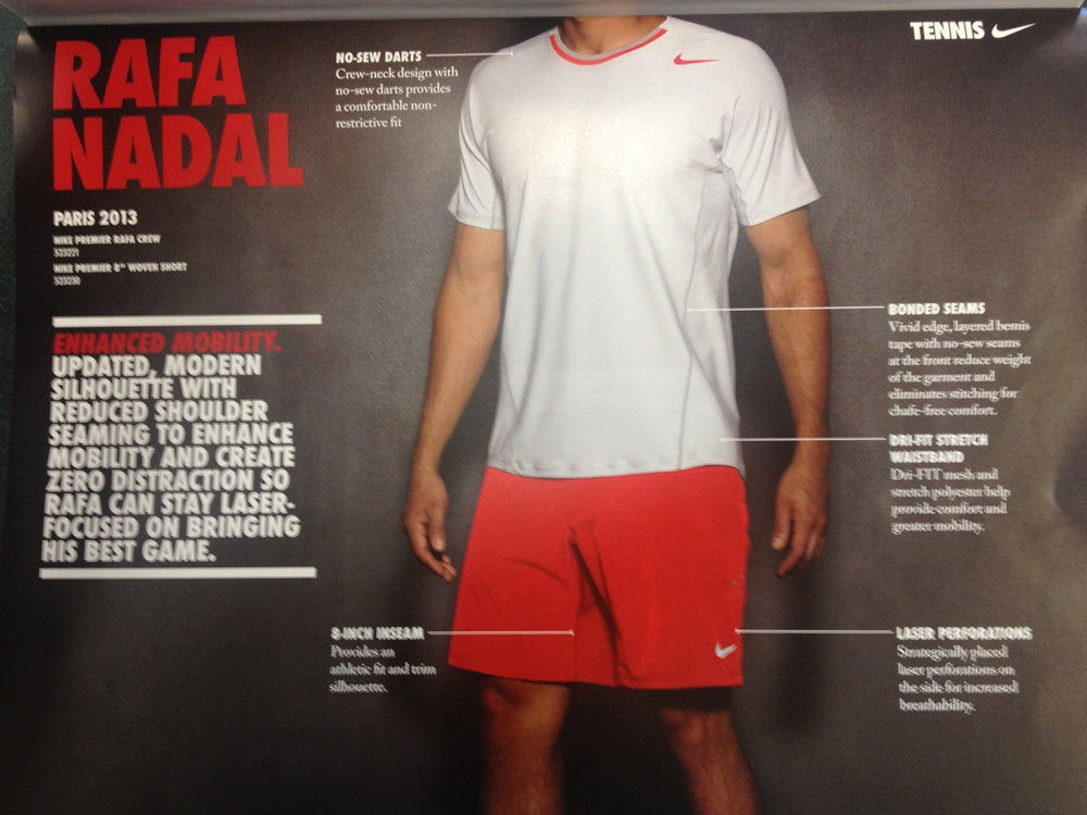 Nike представи екипа на Рафаел Надал за "Ролан Гарос"