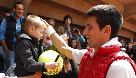 Джокович с нов проект в полза на децата на Сърбия (снимки)