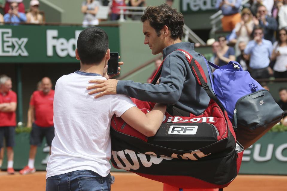 Инцидентът с Федерер не значел опасност за тенисистите