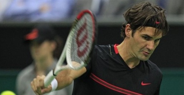 Федерер на четвъртфинал след само 1 мач (видео)