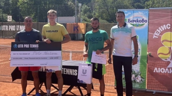 Нестеров спечели титлата на турнира от веригата UTR Pro Tennis