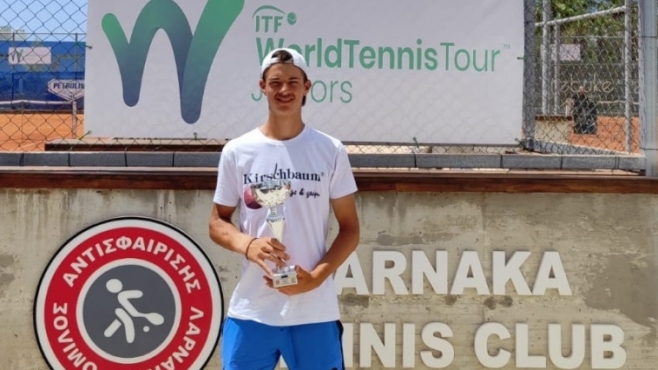 Виктор Киров триумфира с титлата на сингъл на турнир от ITF в Кипър