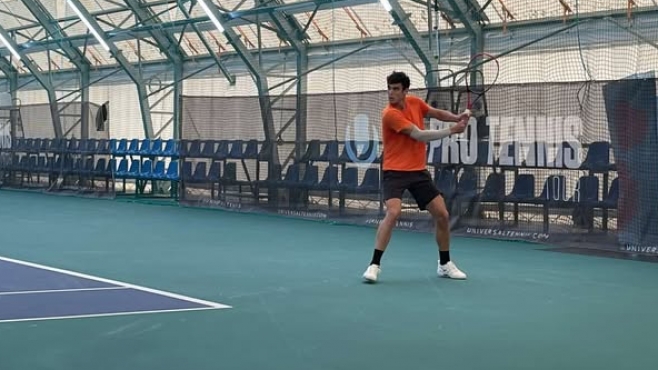 Динко Динев се класира за полуфиналите на UTR Pro Tennis Tour в Благоевград 