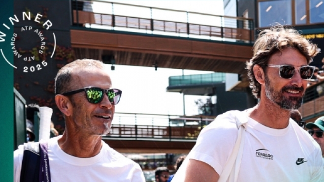 Треньорите на Алкарас взеха приза за №1 през 2025 г. на ATP 
