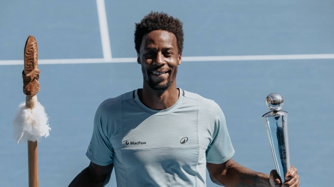 Монфис изигра последния си мач на ASB Classic в Оукланд