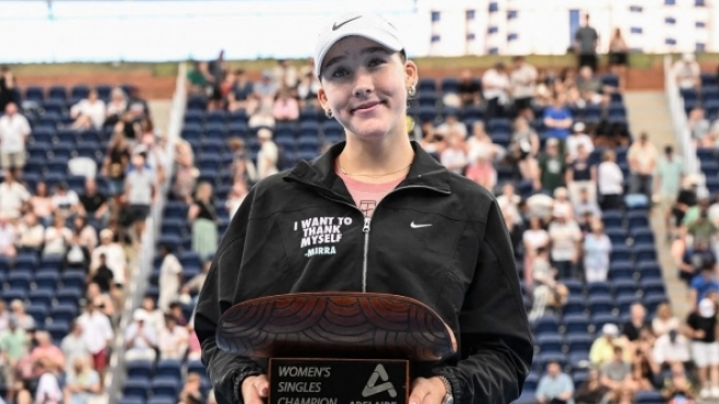 Мира Андреева триумфира в Аделаида