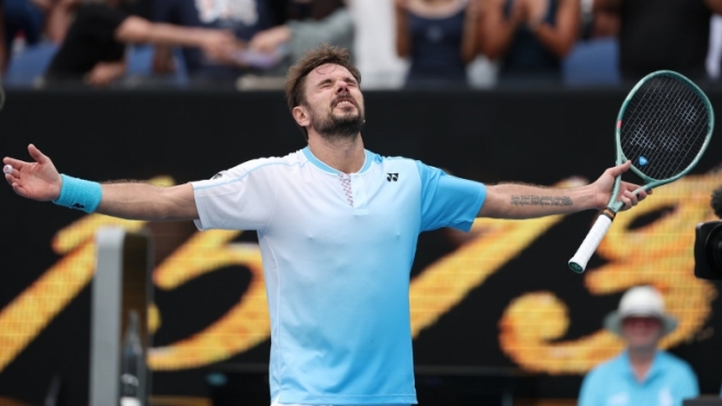 Топ 5 мачовете на Вавринка на АО