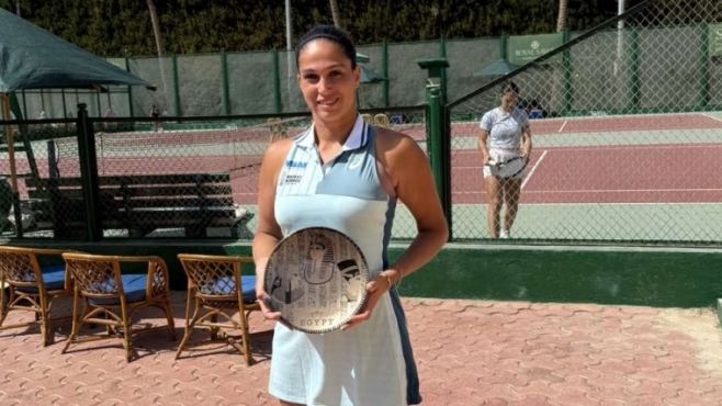 Изабелла Шиникова с успех на двойки в Египет