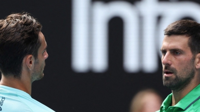 Контузия отказа Музети в двубоя срещу Джокович 