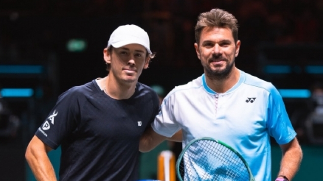 Де Минор сложи край на последното участие на Вавринка в Ротердам. Оже-Алиасим и Бублик също с победи