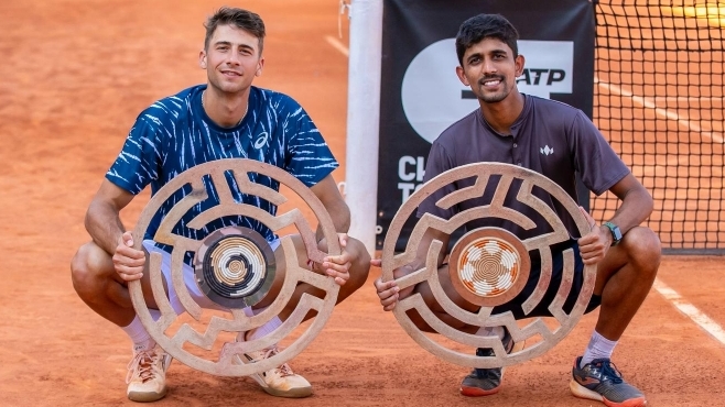 Донски с титлата на двойки на Чалънджъра в Ню Делхи