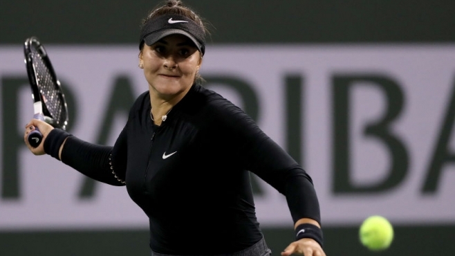 Бианка Андрееску и Слоун Стивънс отпаднаха от Индиън Уелс