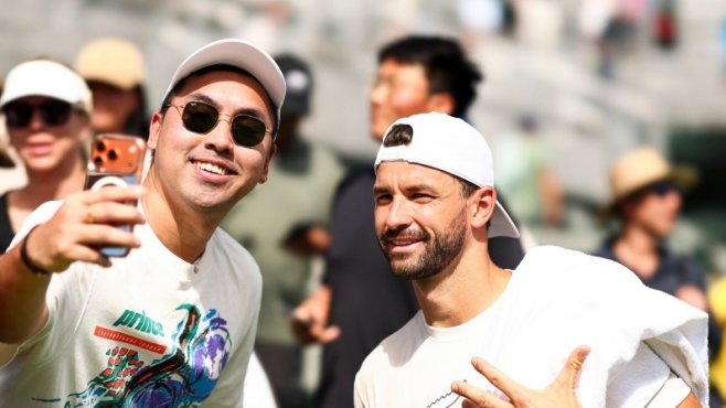 Григор Димитров: Винаги гледам към моята страна на мрежата