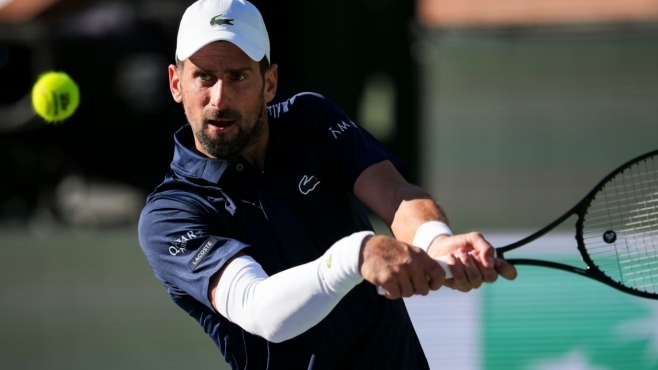 Новак Джокович преодоля труден старт в Индиън Уелс