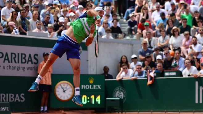 Григор Димитров отпадна на старта и на Чаланджър