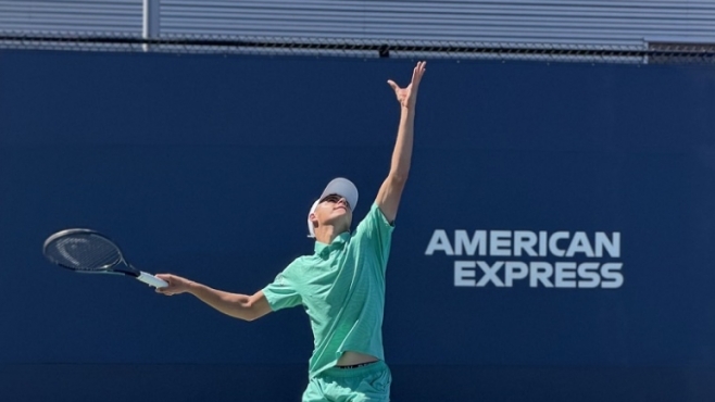 Димитър Кисимов отпадна на осминафиналите при юношите на US Open