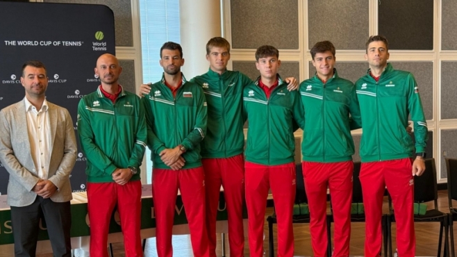 Григор Димитров открива мача между България и Дания за Купа Дейвис