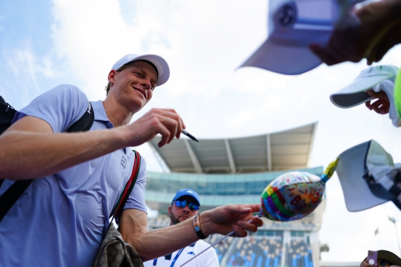 Яник Синер отново е любимец на феновете на тениса