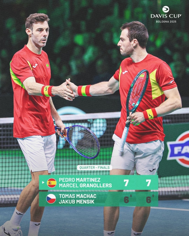 Испания се класира на полуфинал на Купа Дейвис