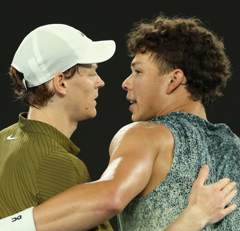 Шампионът Синер запълни финалното каре