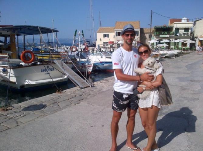 Джокович заведе Йелена на почивка в Гърция