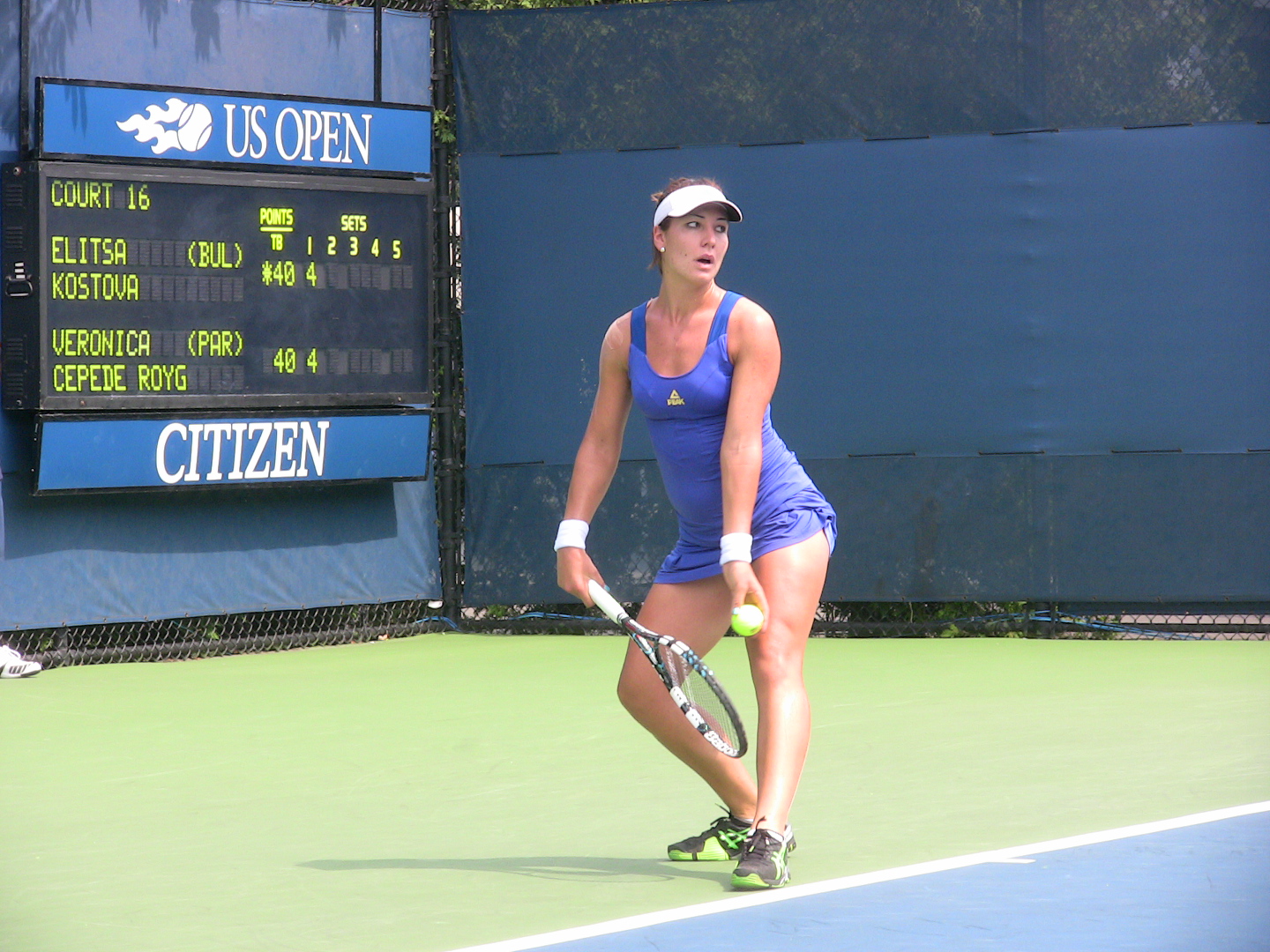 СНИМКИ: Елица Костова отпадна от US Open