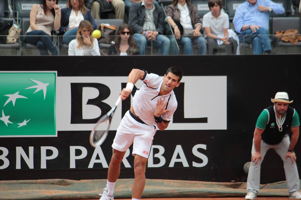 Джокович е първият четвъртфиналист в Рим