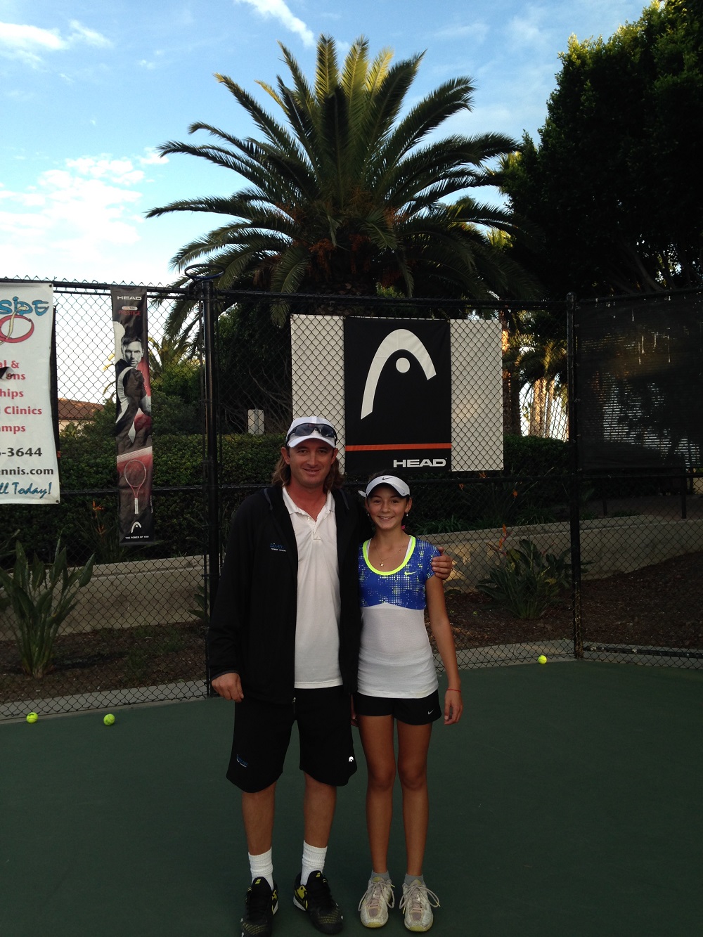 Тенис националка до 12 години се подготвя в „Dimitar Tennis Academy” в Калифорния