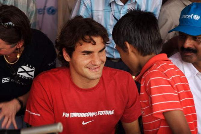 Федерер отбеляза 10 години от създаване на фондацията му