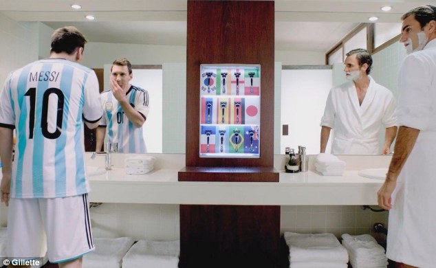 ВИДЕО: Лео Меси и Федерер в любопитна реклама