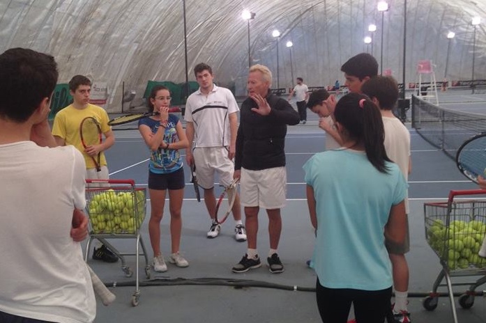 Български тенисисти на подготовка в Истанбул