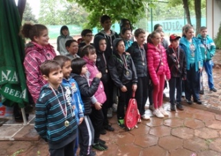 75 деца участваха в първенството на София по училищен тенис