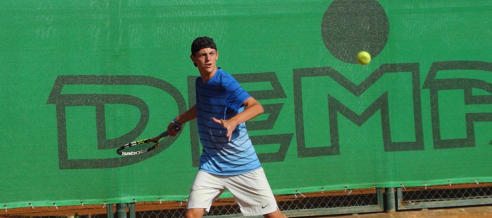 Александър Лазаров и Зиновия Ванева на полуфинал на Dema Cup