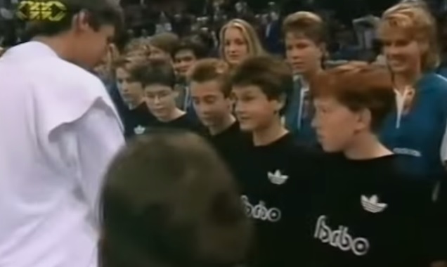 Едберг и Федерер: Спомен от 1993-а година (видео)