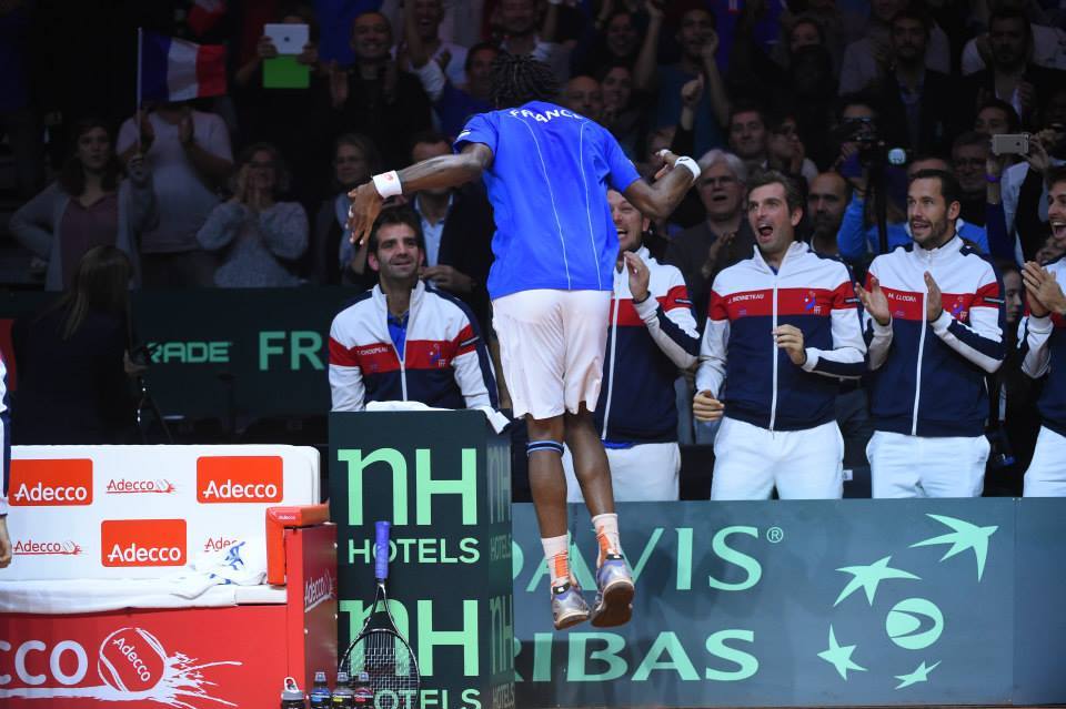 Капитанът на Франция: Не видях Федерер да има проблеми